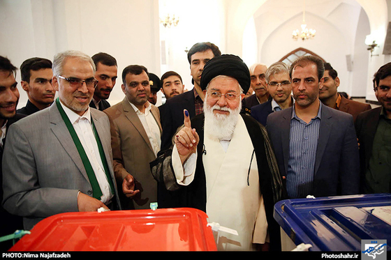 گزارش تصویری انتخابات ریاست جمهوری و شورای شهر مشهد عکاس نیما نجف زاده شهرآرا