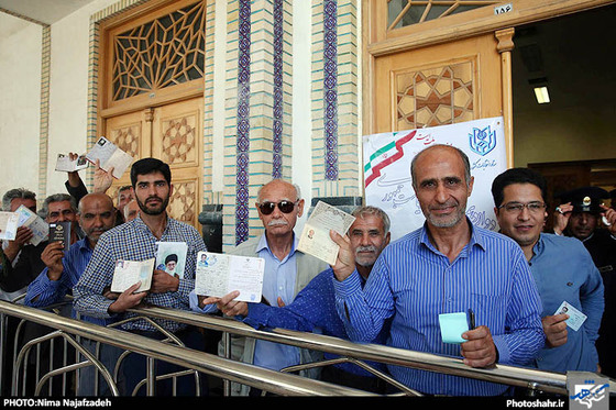 گزارش تصویری انتخابات ریاست جمهوری و شورای شهر مشهد عکاس نیما نجف زاده شهرآرا
