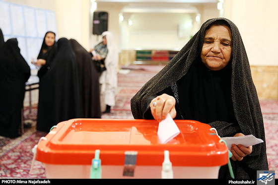 گزارش تصویری انتخابات ریاست جمهوری و شورای شهر مشهد عکاس نیما نجف زاده شهرآرا