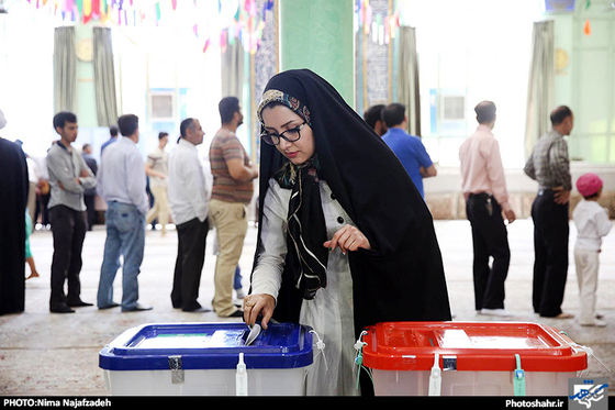 گزارش تصویری انتخابات ریاست جمهوری و شورای شهر مشهد عکاس نیما نجف زاده شهرآرا