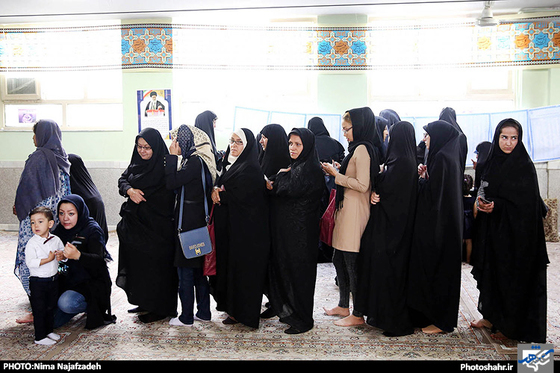 گزارش تصویری انتخابات ریاست جمهوری و شورای شهر مشهد عکاس نیما نجف زاده شهرآرا