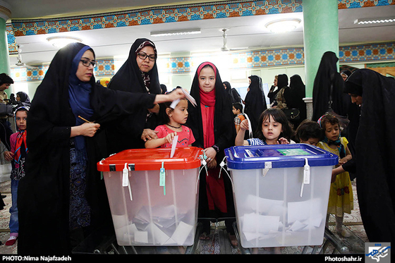 گزارش تصویری انتخابات ریاست جمهوری و شورای شهر مشهد عکاس نیما نجف زاده شهرآرا