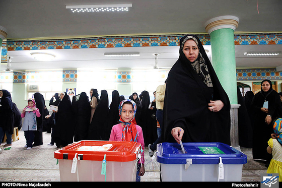 گزارش تصویری انتخابات ریاست جمهوری و شورای شهر مشهد عکاس نیما نجف زاده شهرآرا