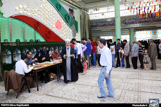 گزارش تصویری انتخابات ریاست جمهوری و شورای شهر مشهد عکاس نیما نجف زاده شهرآرا