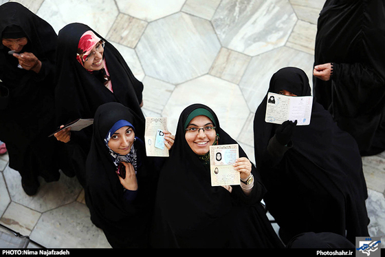 گزارش تصویری انتخابات ریاست جمهوری و شورای شهر مشهد عکاس نیما نجف زاده شهرآرا