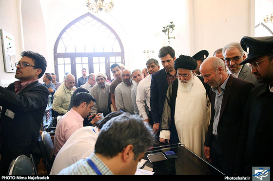 گزارش تصویری انتخابات ریاست جمهوری و شورای شهر مشهد عکاس نیما نجف زاده شهرآرا