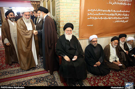 گزارش تصویری : مراسم تشییع پیکر همسر حجت‌الاسلام علم‌الهدی / عکاس : نیما نجف زاده /شهرآرا