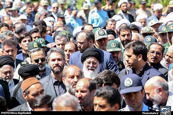 گزارش تصویری : مراسم تشییع پیکر همسر حجت‌الاسلام علم‌الهدی / عکاس : نیما نجف زاده /شهرآرا