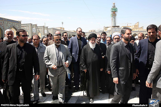 گزارش تصویری : مراسم تشییع پیکر همسر حجت‌الاسلام علم‌الهدی / عکاس : نیما نجف زاده /شهرآرا