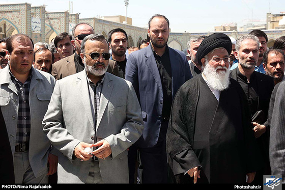 گزارش تصویری : مراسم تشییع پیکر همسر حجت‌الاسلام علم‌الهدی / عکاس : نیما نجف زاده /شهرآرا
