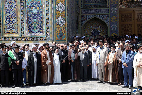 گزارش تصویری : مراسم تشییع پیکر همسر حجت‌الاسلام علم‌الهدی / عکاس : نیما نجف زاده /شهرآرا