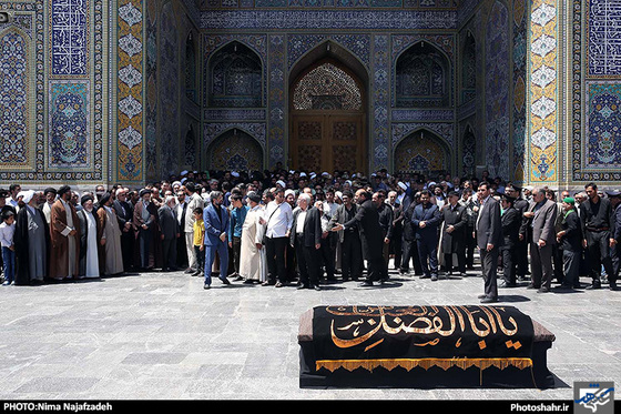 گزارش تصویری : مراسم تشییع پیکر همسر حجت‌الاسلام علم‌الهدی / عکاس : نیما نجف زاده /شهرآرا