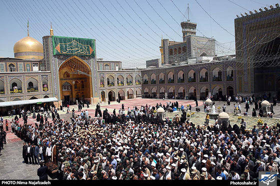 گزارش تصویری : مراسم تشییع پیکر همسر حجت‌الاسلام علم‌الهدی / عکاس : نیما نجف زاده /شهرآرا