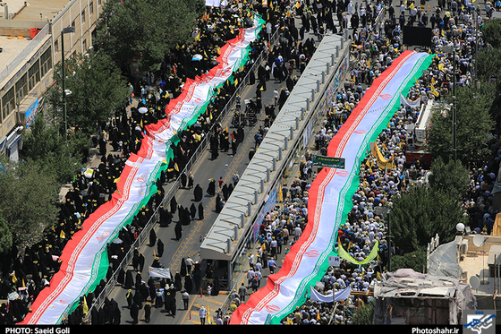 گزارش تصویری | راهپیمایی روز جهانی قدس در مشهد / عکاس: سعید گلی /شهرآرا
