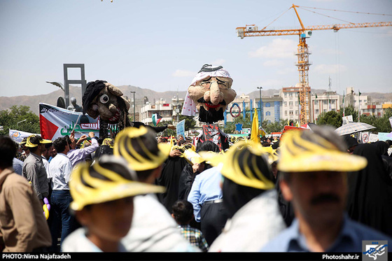 گزارش تصویری | راهپیمایی روز جهانی قدس در مشهد / عکاس: نیما نجف زاده /شهرآرا