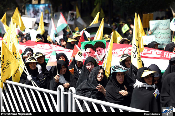 گزارش تصویری | راهپیمایی روز جهانی قدس در مشهد / عکاس: نیما نجف زاده /شهرآرا