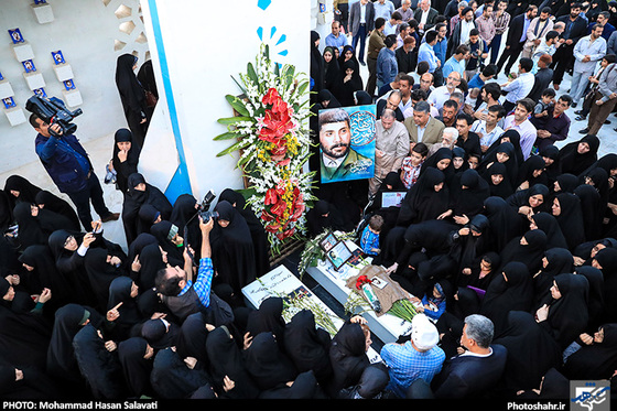 گزارش تصویری | مراسم بزرگداشت سردار شهید رفیعی در دانشگاه فردوسی |  عکس : محمد حسن صلواتی /شهرآرا