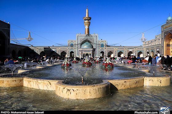 گزارش تصویری /مراسم پرفیض دعای عرفه در حرم رضوی / عکس: محمد حسن صلواتی/ شهرآرا