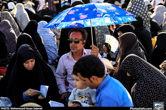 گزارش تصویری /مراسم پرفیض دعای عرفه در حرم رضوی / عکس: محمد حسن صلواتی/ شهرآرا