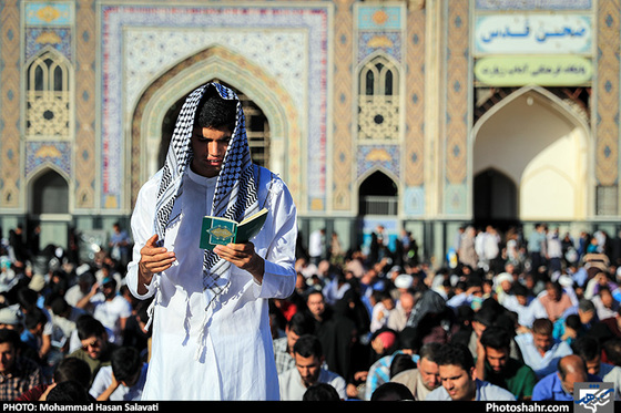 گزارش تصویری /مراسم پرفیض دعای عرفه در حرم رضوی / عکس: محمد حسن صلواتی/ شهرآرا