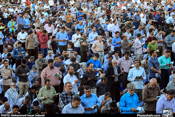 گزارش تصویری /مراسم پرفیض دعای عرفه در حرم رضوی / عکس: محمد حسن صلواتی/ شهرآرا