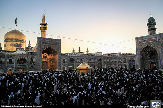 گزارش تصویری /مراسم پرفیض دعای عرفه در حرم رضوی / عکس: محمد حسن صلواتی/ شهرآرا