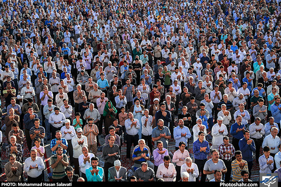 گزارش تصویری | نماز عید سعید قربان در حرم مطهر رضوی  | عکس: محمد حسن صلواتی /شهرآرا