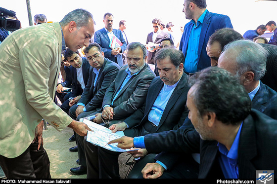 گزارش تصویری / سفر وزیر راه و شهرسازی به مشهد و گلبهار / عکس : محمد حسن صلواتی /شهرآرا