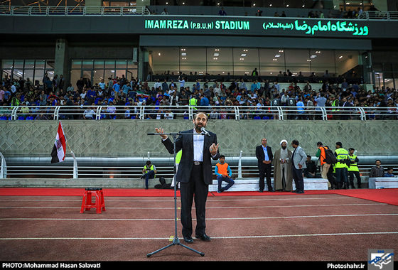 گزارش تصویری | دیدار دوستانه تیم های منتخب مشهد و منتخب کربلا | عکس :محمد حسن صلواتی /شهرآرا