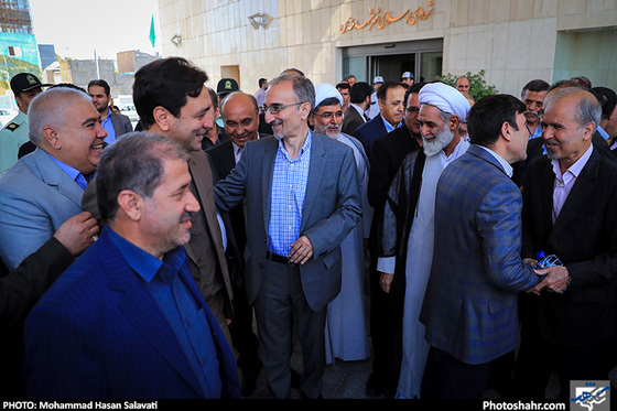 گزارش تصویری | آغاز به کار قاسم تقی زاده خامسی به عنوان  شهردار مشهد | عکس : محمد حسن صلواتی /شهرآرا