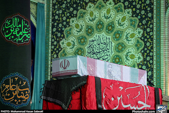 گزارش تصویری | مراسم وداع با پیکر شهید محسن حججی در حرم مطهر رضوی | عکس :محمد حسن صلواتی /شهرآرا