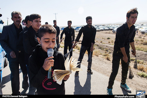 گزارش تصویری| مراسم عزاداری و تعزیه خوانی در روستای حصار سرخ | عکس: داوود بهگام شهرآرا