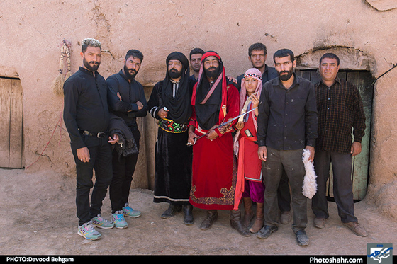 گزارش تصویری| مراسم عزاداری و تعزیه خوانی در روستای حصار سرخ | عکس: داوود بهگام شهرآرا