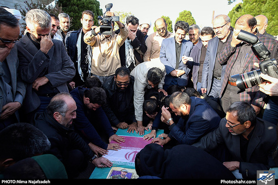 گزارش تصویری | استقبال از پیکر مطهر شهید مدافع حرم محمد جاودانی | عکس : نیما نجف زاده /شهرآرا
