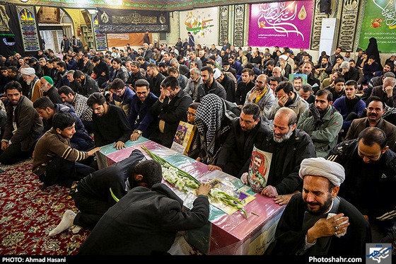 گزارش تصویری | تشییع پیکر مطهر شهید مدافع حرم محمد جاودانی | عکس : احمد حسنی/ شهرآرا