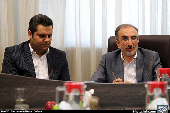 گزارش تصویری | معارفه مجید خرمی مدیر عامل موسسه شهرآرا با حضور شهردار مشهد | عکس : محمد حسن صلواتی / شهرآرا