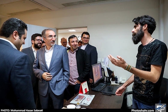 گزارش تصویری | بازدید قاسم تقی زاده خامسی شهردار مشهد از روزنامه شهرآرا | عکس:  محمد حسن صلواتی / شهرآرا