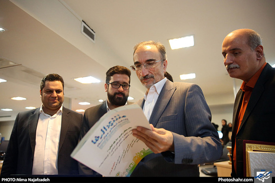گزارش تصویری | بازدید قاسم تقی زاده خامسی شهردار مشهد از روزنامه شهرآرا | عکس: نیما نجف زاده / شهرآرا