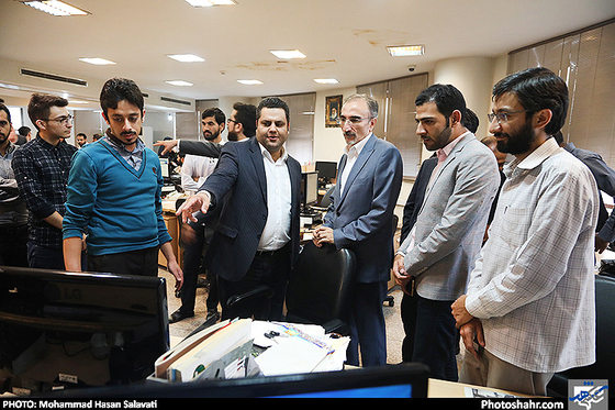 گزارش تصویری | بازدید قاسم تقی زاده خامسی شهردار مشهد از روزنامه شهرآرا | عکس: نیما نجف زاده / شهرآرا