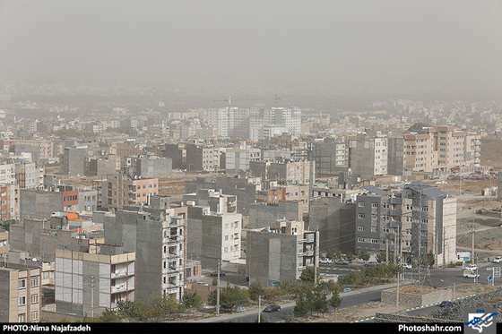 گزارش تصویری / گرد و غبار در مشهد / عکس :نیما نجف زاده /شهرآرا