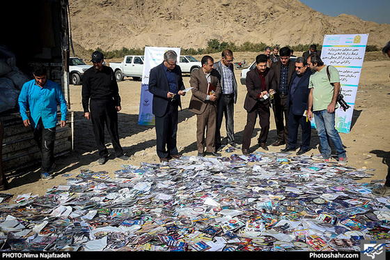 امحا 300 هزار سی دی غیر مجاز در مشهد