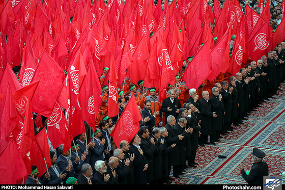 گزارش تصویری / آیین بدرقه خادمان و زائران اربعین حسینی / عکس : محمد حسن صلواتی /شهرآرا