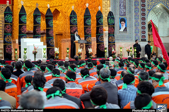 گزارش تصویری / آیین بدرقه خادمان و زائران اربعین حسینی / عکس : محمد حسن صلواتی /شهرآرا