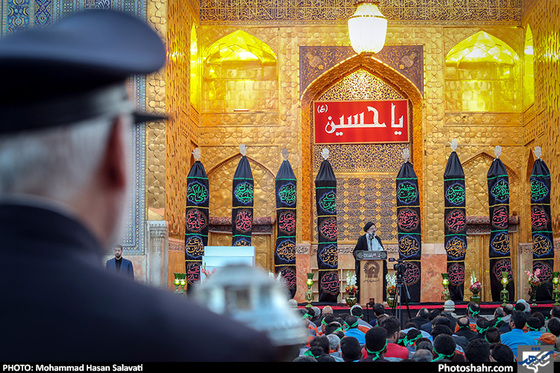 گزارش تصویری / آیین بدرقه خادمان و زائران اربعین حسینی / عکس : محمد حسن صلواتی /شهرآرا