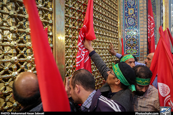 گزارش تصویری / آیین بدرقه خادمان و زائران اربعین حسینی / عکس : محمد حسن صلواتی /شهرآرا