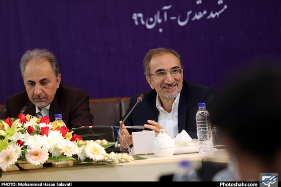 کزارش تصویری / کنفرانس خبری نشست شهرداران کلانشهرهای کشور در مشهد / عکس: محمد حسن صلواتی/ شهرآرا