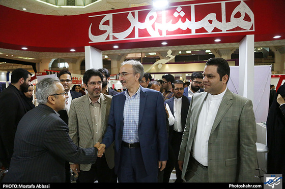 گزارش تصویری / بازدید تقی زاده خامسی شهردار مشهد از نمایشگاه مطبوعات/ عکس: مصطفی عباسی  /شهرآرا