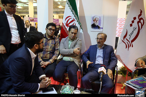 گزارش تصویری / بازدید تقی زاده خامسی شهردار مشهد از نمایشگاه مطبوعات/ عکس: جواد کرمانی  /شهرآرا