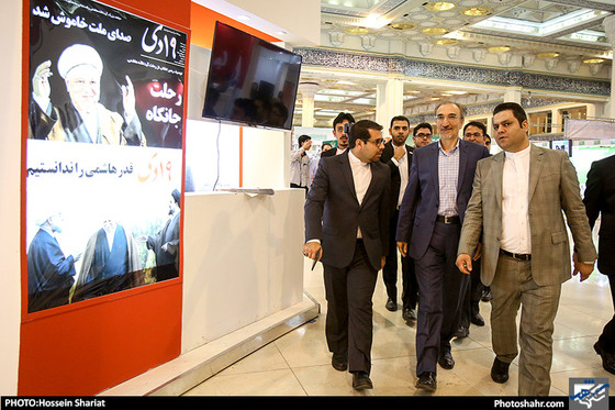 گزارش تصویری / بازدید تقی زاده خامسی شهردار مشهد از نمایشگاه مطبوعات/ عکس: حسین شریعت /شهرآرا