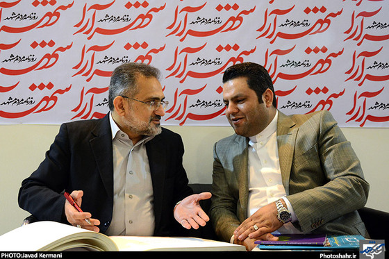 گزارش تصویری / غرفه شهرآرا در ششمین روز از نمایشگاه مطبوعات 